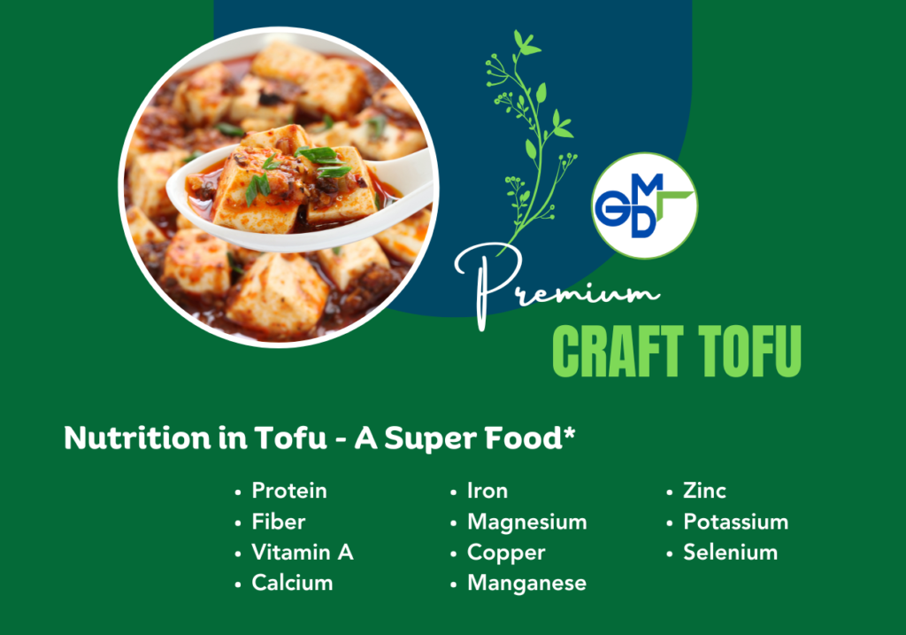 GDM's Premium Tofu Nutrition